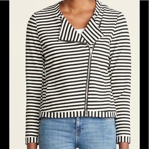 Premise Moto Jacket with silver zippers